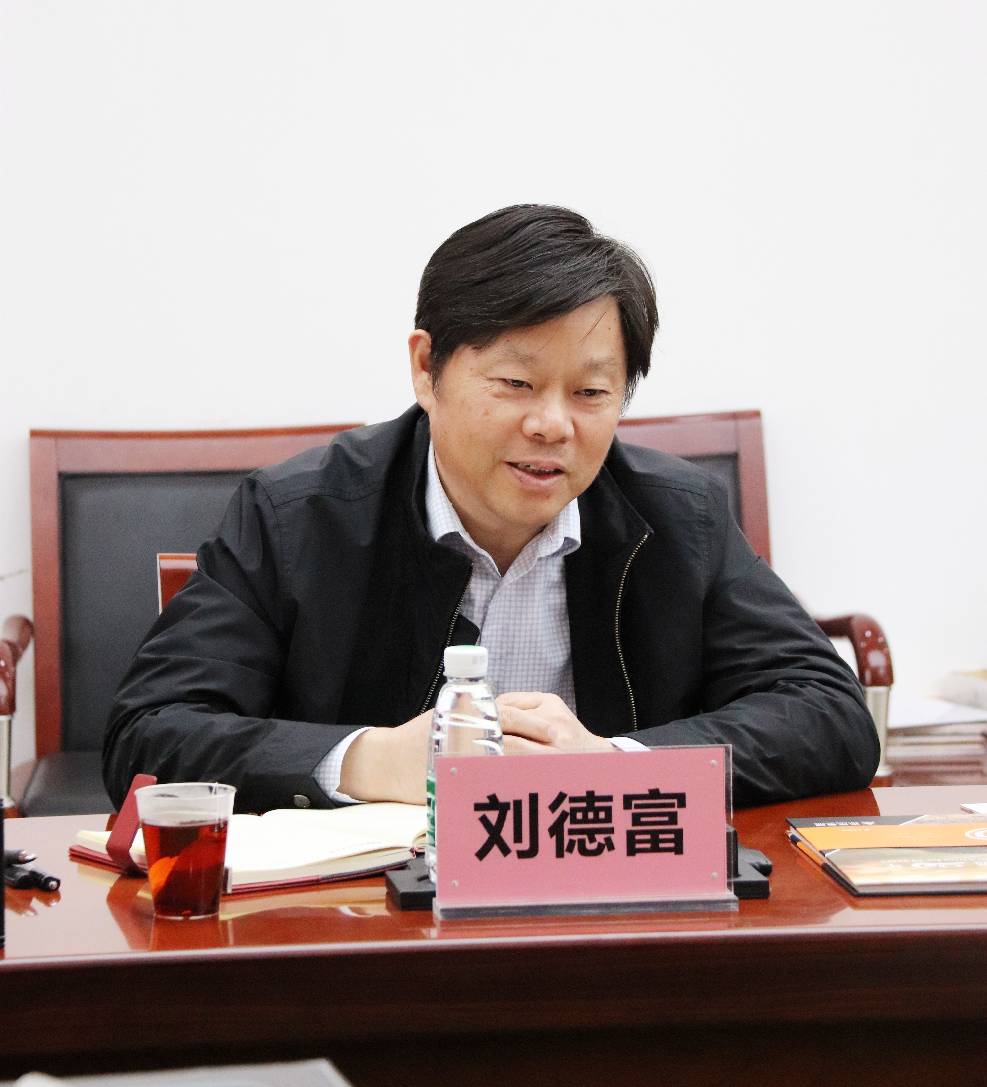 校长刘德富赴未来集团考察交流-湖北工业大学国际学院