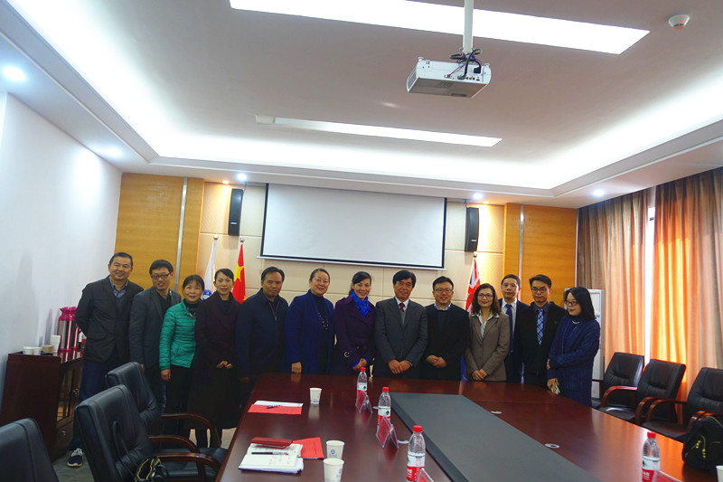 The delegation from Lincoln University and New Zealand College of Business visits our university